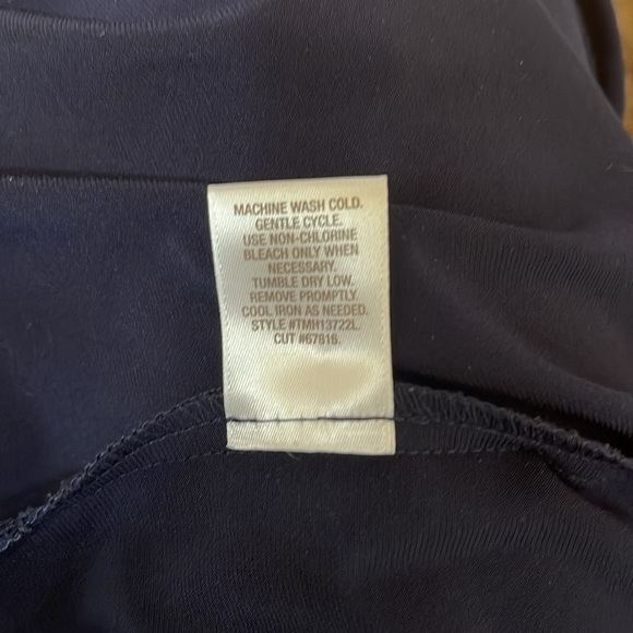 Db Established 1962 blue and white cold shoulder dress.  size 16 - Picture 9 of 9